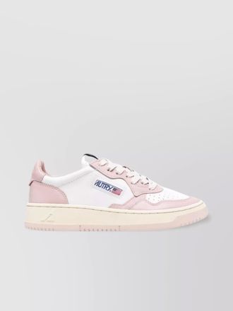 Autry low top sneakers featuring perforated detailing