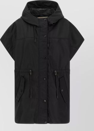 Max Mara quilted hooded gilet