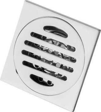 OEM Desag&uuml;e De Suelo De Acero Inoxidable Para Ba&ntilde;era Con Tapa Extra&iacute;ble Para Ba&ntilde;o, Ducha, Inodoro, Colador De Jard&iacute;n Cuadrado, Inoxidable, 9,7 X 9,7 Cm, P