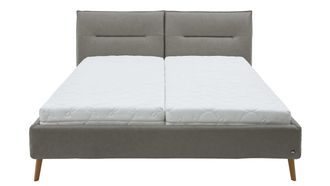 Schubiger M&ouml;bel Bett Idaia Grau