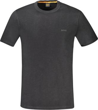 HUGO BOSS Hombre, Camisetas, Negro, Talla: L