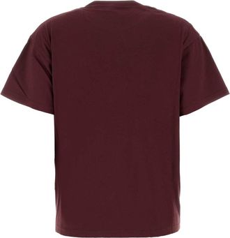 Anine Bing The Cade T-Shirt - Burgundy