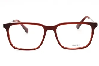 Police VPLG77M Eyeglasses - Red