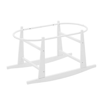 Cambrass Portamois&eacute;s madera balanc&iacute;n beb&eacute; blanco 46.5x86x48.5 cm