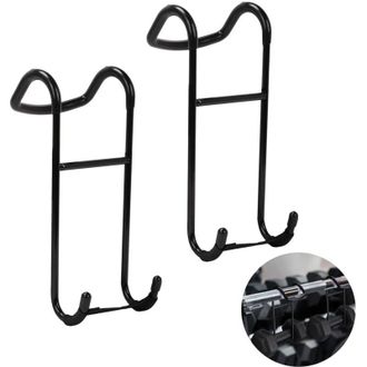 OEM Crochets Pour Halt&egrave;res - Capacit&eacute; De Charge 110 Kg - Compatible Poign&eacute;es 115 Mm - Diam&egrave;tre Max 36 Mm - Pour Entra&icirc;nement &Eacute;paules Poitrine Bras - Lot D