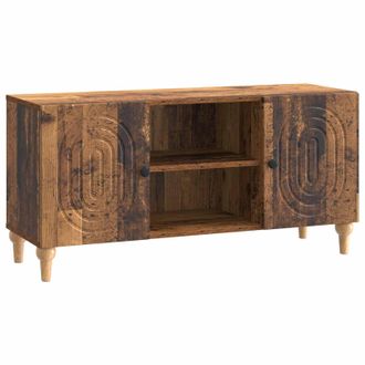 vidaXL Mueble De Tv Madera Envejecida 102 X 34,5 X 50 Cm Vidaxl
