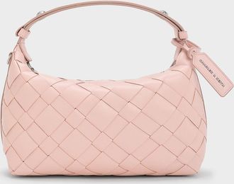 Charles & Keith Ivette Woven Shoulder Bag