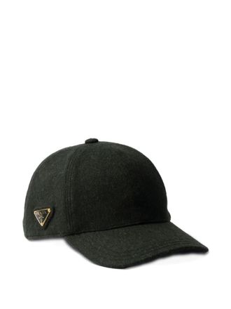 Prada virgin wool cap - Green