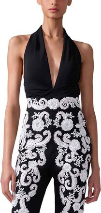 Carolina Herrera Halter Neck Gathered Top