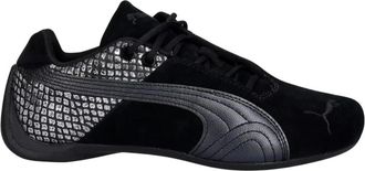 Puma Future Cat Emboss - unisex - Fitnessschoenen - Zwart - 38 1/2 EU - Leer - Fitness