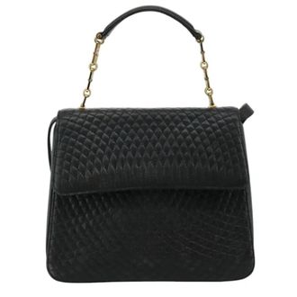 Bally Tweedehands leren handtassen - Dames - Vintage Handtas - Zwart - ONE Size - Leer - Vintage