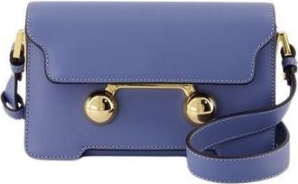 Marni Mini Shoulder Bag - Leather - Blue