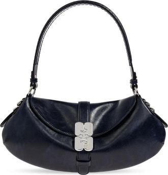 Ganni Dames, Tassen, Zwart, Maat: ONE Size Leer