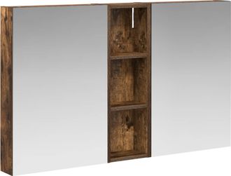 vidaXL Juego De Muebles De Ba&ntilde;o 3 Uds. 100 X 10,5 X 60,5 Cm Vidaxl