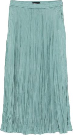 Joseph Gonna midi plissettata in seta - Blu