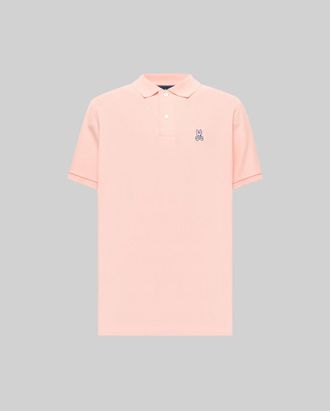 Psycho Bunny Mens Classic Pique Polo 806 PEACH MELBA / XXXL