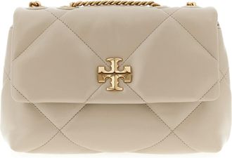 Tory Burch Kira Diamond Quilted Borse A Tracolla Bianco-Donna