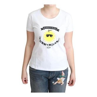 Moschino Mujer, Camisetas, Blanco, Talla: L