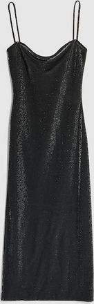Gucci Jersey Dress With Iridescent Effect, Black, Ready-to-wear
