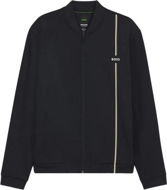 HUGO BOSS Truien - Heren - Bomber jackets - Blauw - M - Jassen