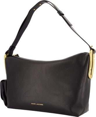 Marc Jacobs Womens The Juliette Hobo Shoulder Bag - Marc Jacobs Leather Black Cowhide Shoulder-Hobo-Bags