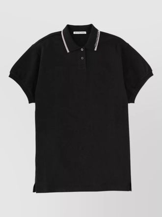 Alexander Wang polo mini dress oversized fit