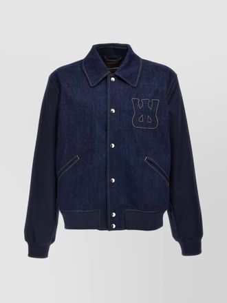 Wales Bonner denim bomber jacket