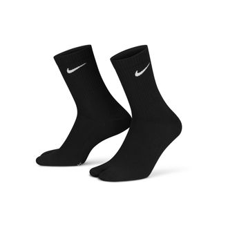 Nike Unisex Everyday Plus Lightweight Crew Split-Toe Socks in Black | DX1158-010