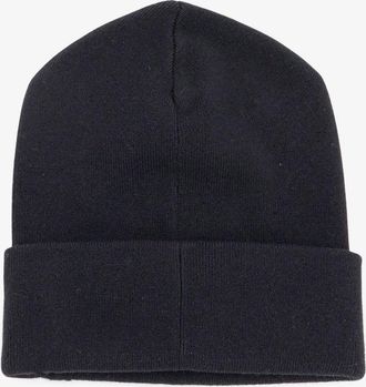 Brunello Cucinelli Womens Cashmere Hat Monili Detail Black
