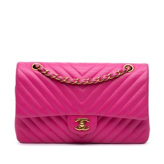 Chanel Klassieke Flap Chevron Handtas