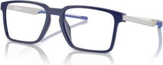 Ferrari 56mm Rectangle optical glasses in Blue at Nordstrom