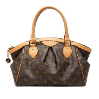 Louis Vuitton Pre-owned Canvas Handbag - Dames - Pre-owned - Bruin - Maat: ONE Size Leer