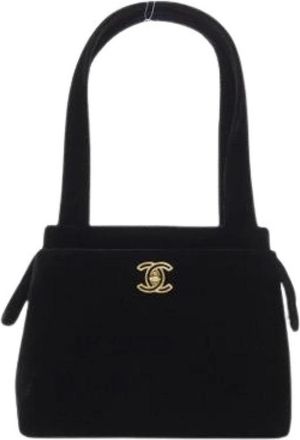 Chanel Pre-owned Vintage Handbag - Dames - Vintage Handtas - Zwart - ONE Size - Vintage