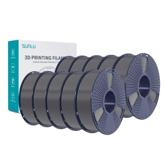 OEM Filamento Pla 3d, 10 Rollos, Peso Neto 1 Kg, Temperatura De Impresi&oacute;n 200-210 &deg;c