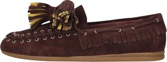 Toral Shoes Malia Mocassins - Dames - Loafers - Bruin - 39 EU - Leer - Schoenen