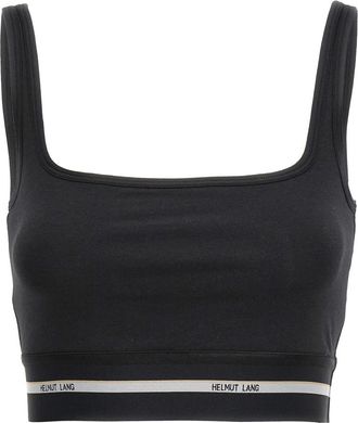 Helmut Lang Black Crop top