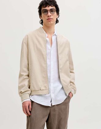 Jack & Jones Giacca bomber tonalit&agrave; ancient scroll-Neutro