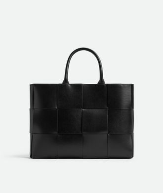 Bottega Veneta Arco Tote - Black - Unisex - 100% Calfskin