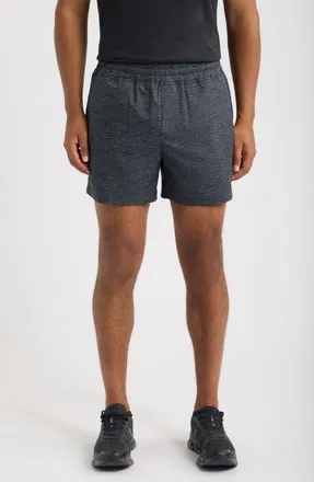 Zella Circuit Lined Training Shorts in Grey Dark Mottled Texture at Nordstrom, Size Xx-Large
