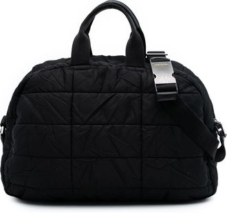 Prada Tweedehands Tessuto Bomber Reis Tas