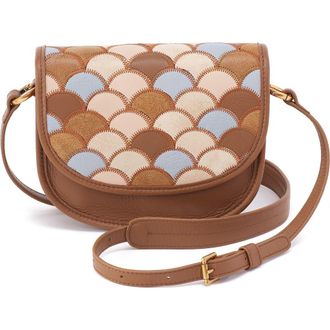 Hobo Small Kiva Leather Crossbody Bag in Timber Brown at Nordstrom