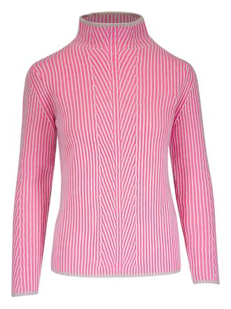 Kinross Cashmere funnel-neck sweater - Pink