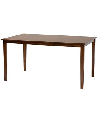 Baxton Studio Eveline Rectangular Dining Table