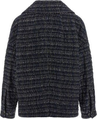 Missoni Womens Blue Viscose Coat Clothing
