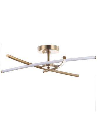 Jonathan Y Designs Jonathan Y Crucis 31.5In Modern Integrated Led Pendant