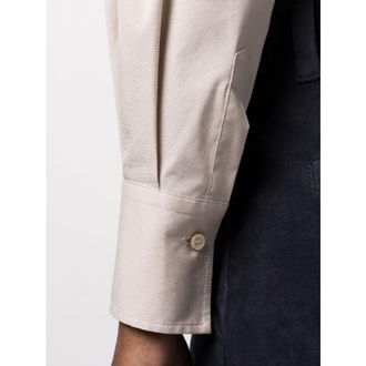 Brunello Cucinelli Light Beige Tailored Shirt, Size 3XL