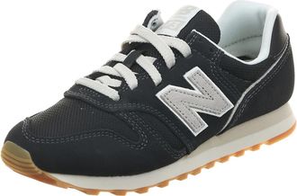 New Balance Womens 373v2 Sneaker, Black, 3 UK