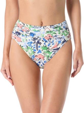 Kate Spade New York Coastal Town Shirred High Bottom in Multi at Nordstrom, Size Medium