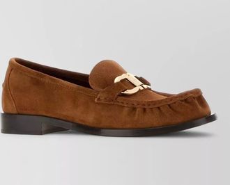 Ferragamo suede loafers
