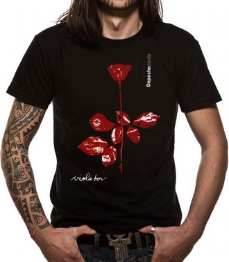 Madison Park Mens Depeche Mode Violator Black Medium